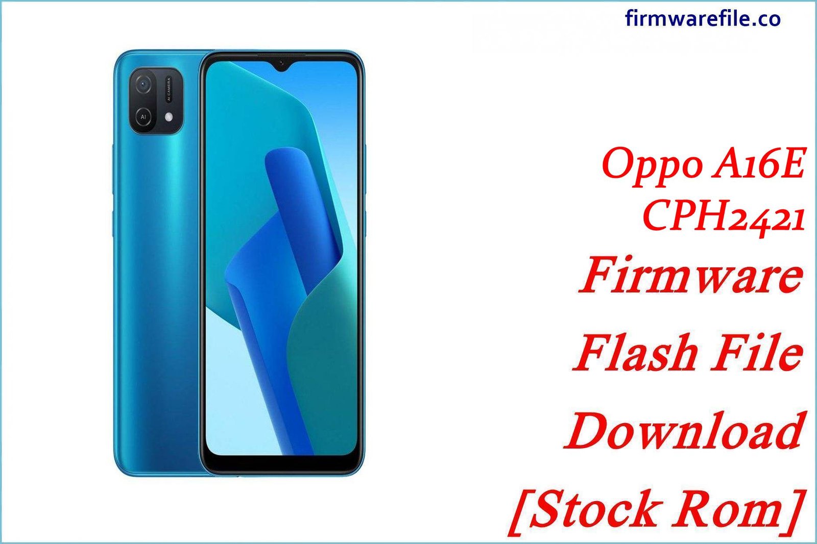 Oppo A16E CPH2421