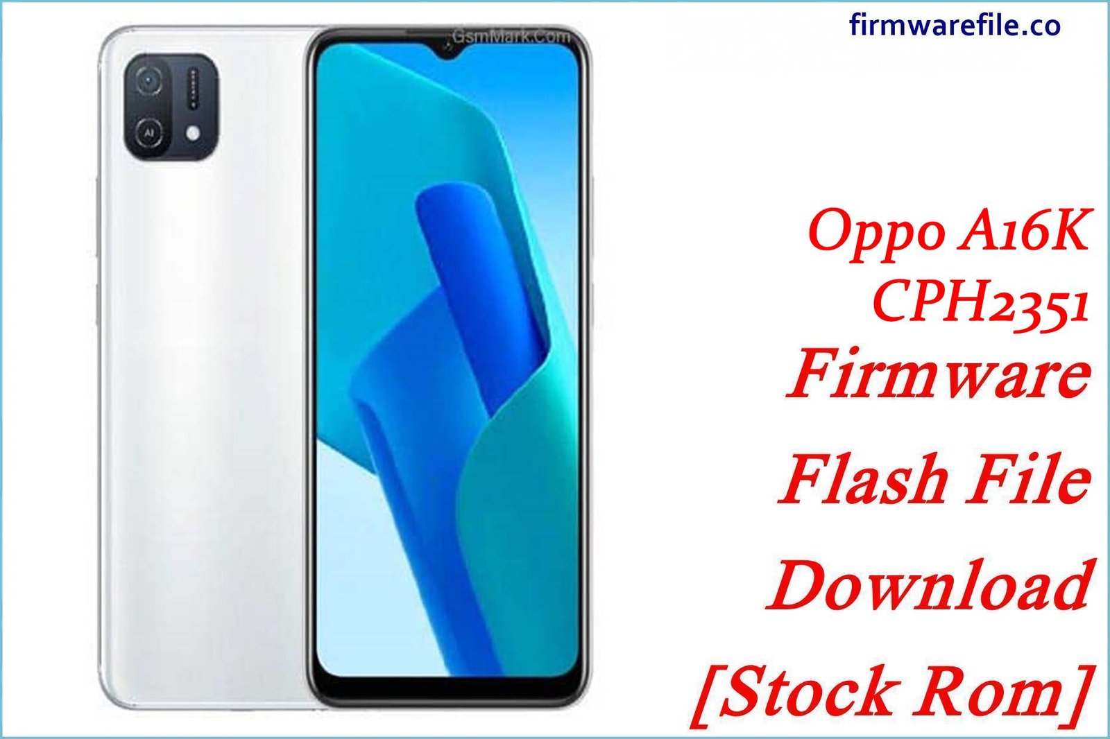 Oppo A16K CPH2351