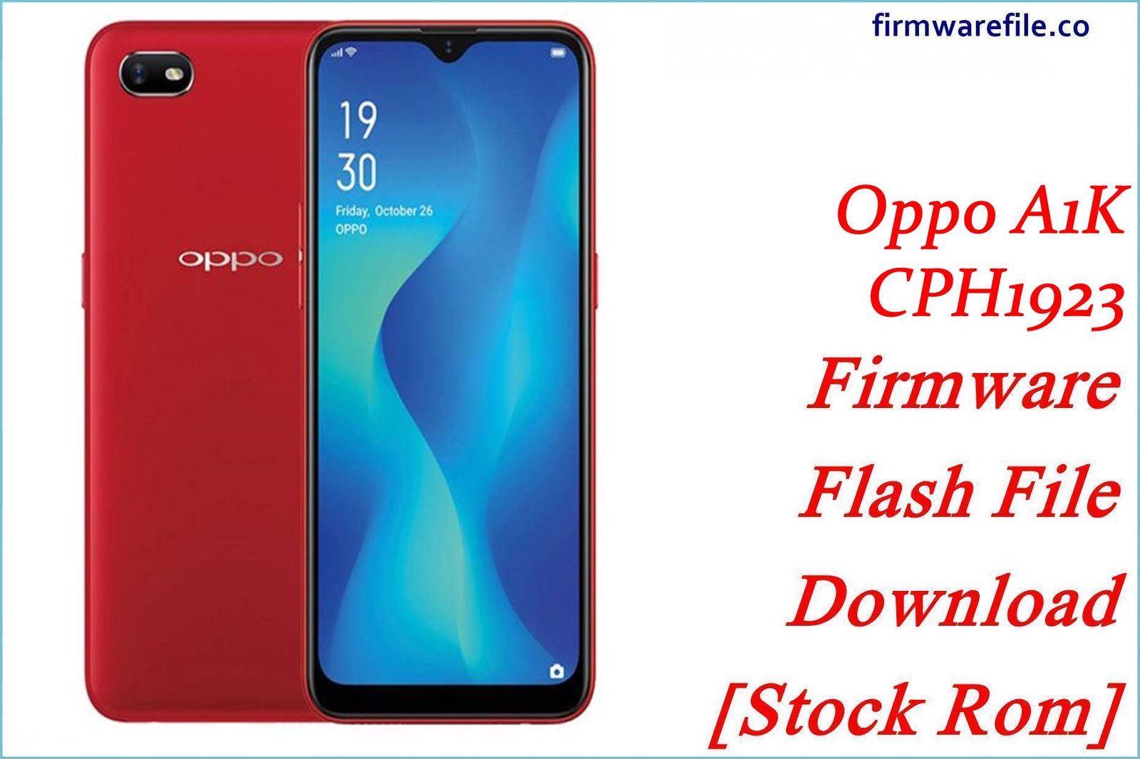 Oppo A1K CPH1923