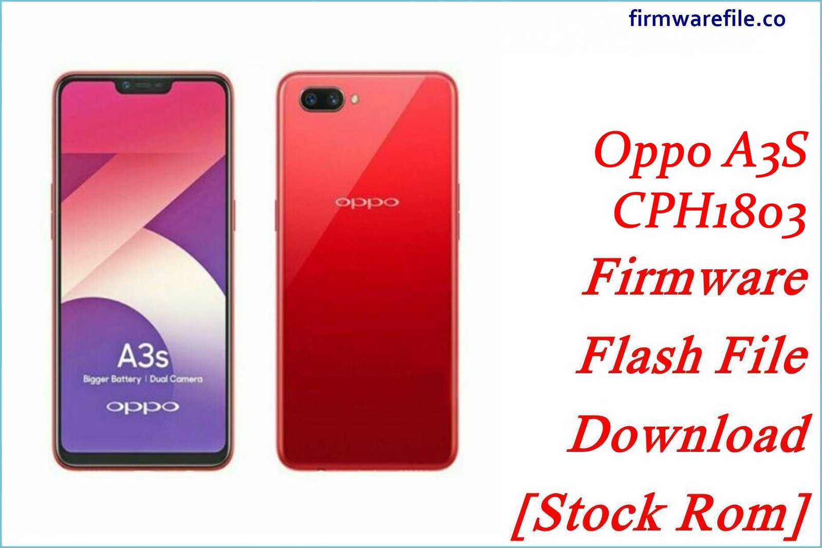 Oppo A3S CPH1803