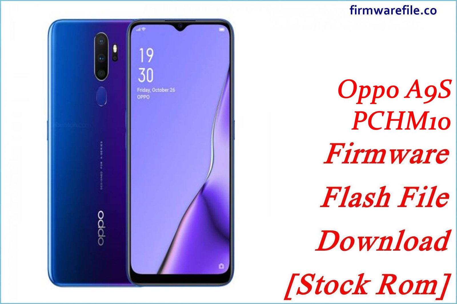 Oppo A9S PCHM10