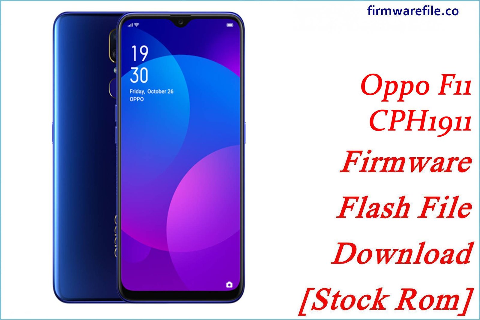 Oppo F11 CPH1911