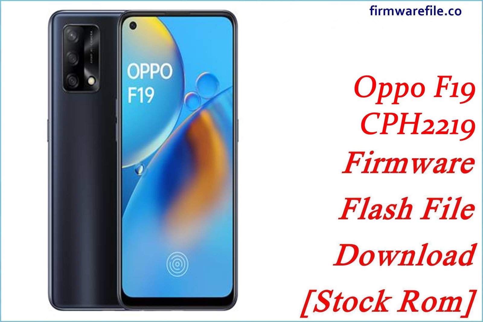 Oppo F19 CPH2219