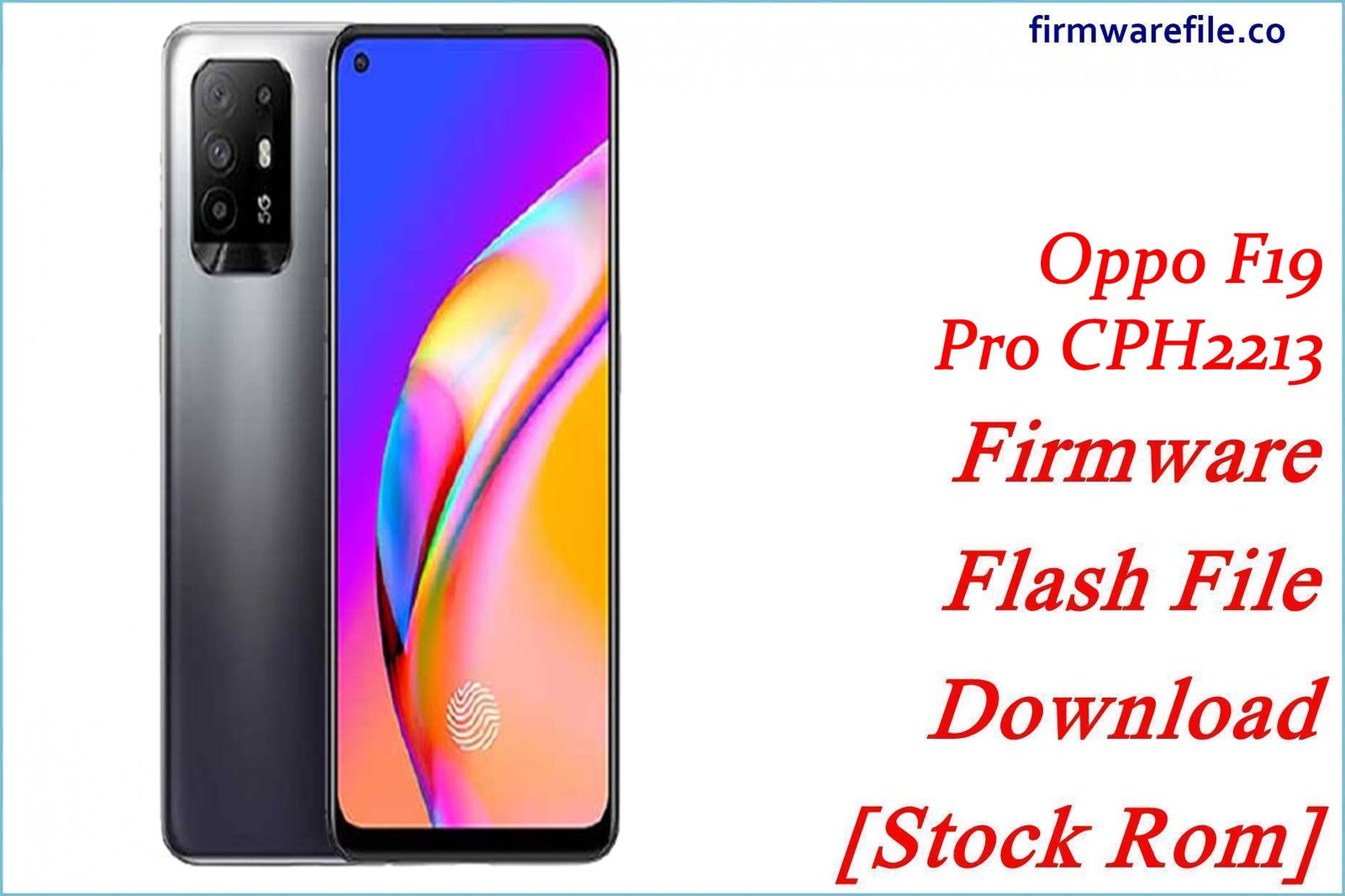 Oppo F19 Pro CPH2213