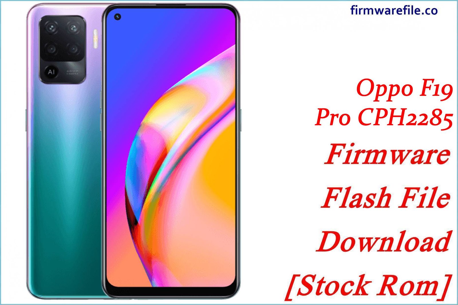 Oppo F19 Pro CPH2285