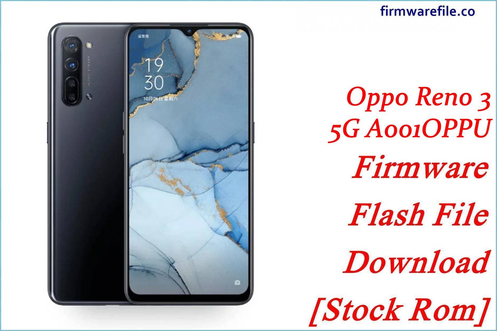 Oppo Reno 3 5G A001OPPU