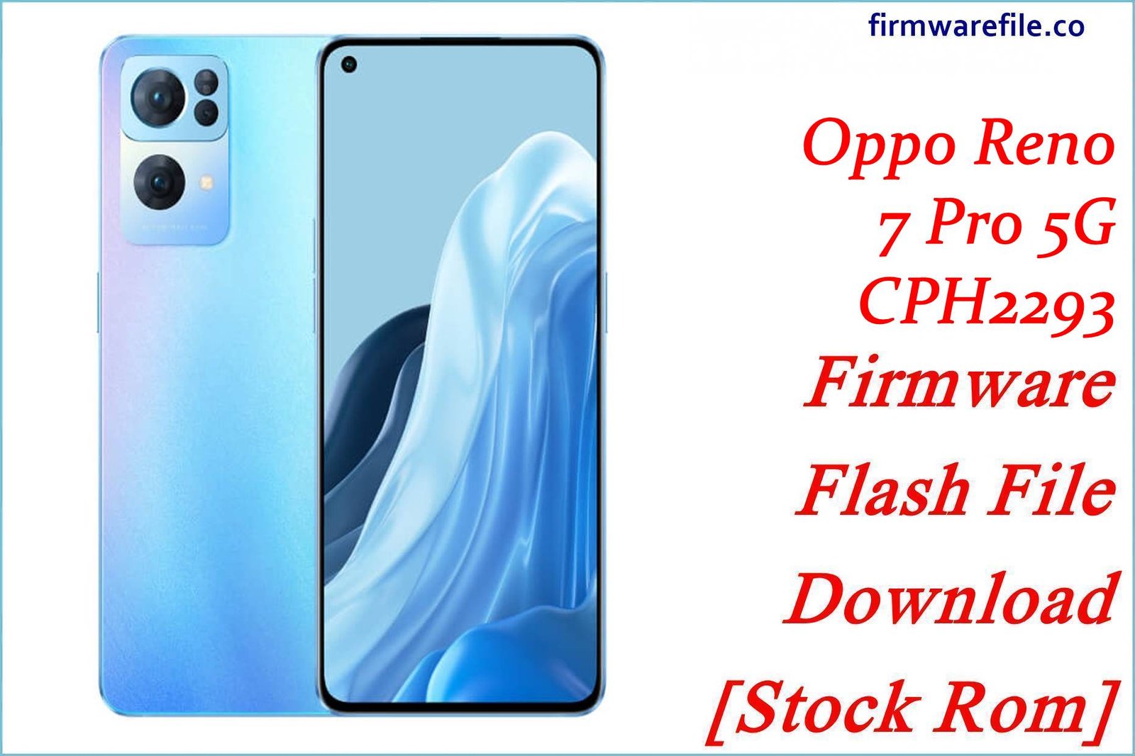 Oppo Reno 7 Pro 5G CPH2293
