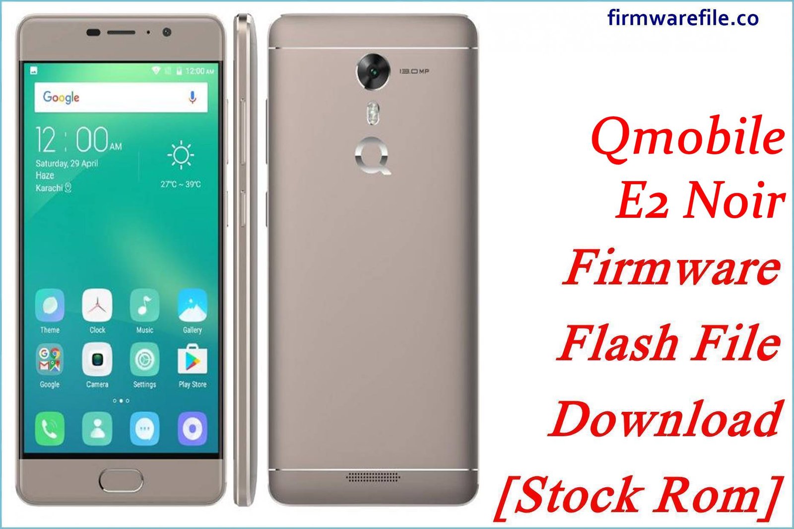 Qmobile E2 Noir