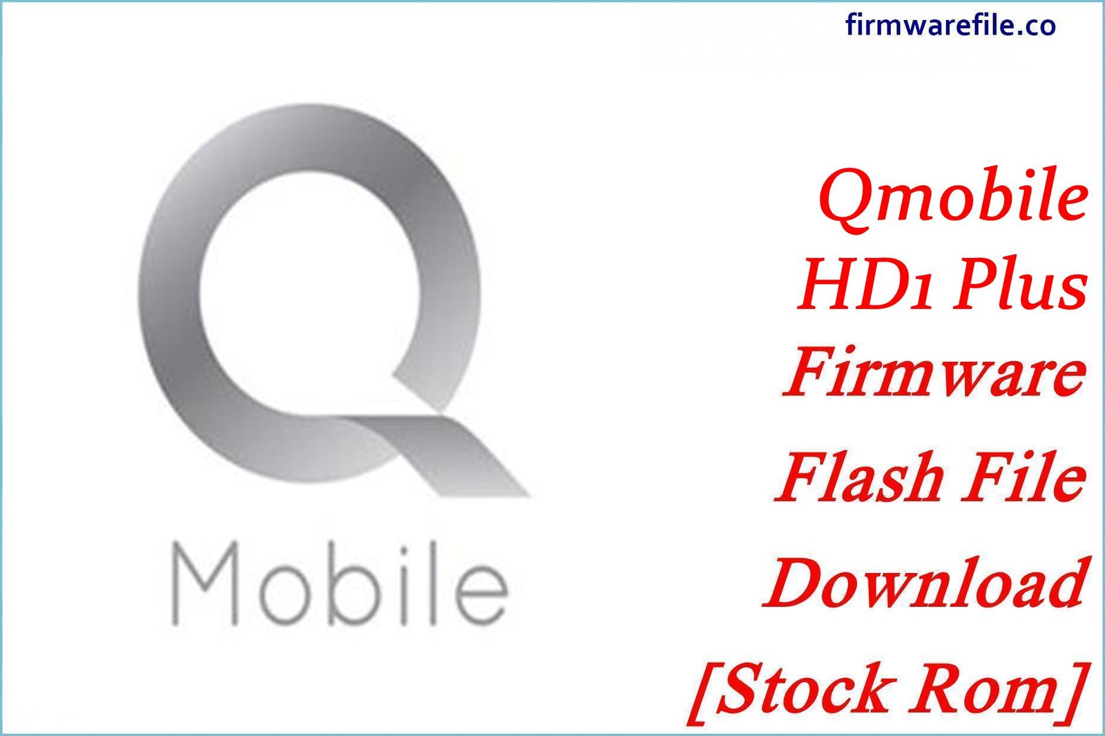 Qmobile HD1 Plus