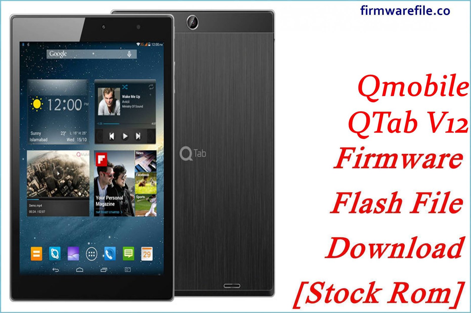 Qmobile QTab V12