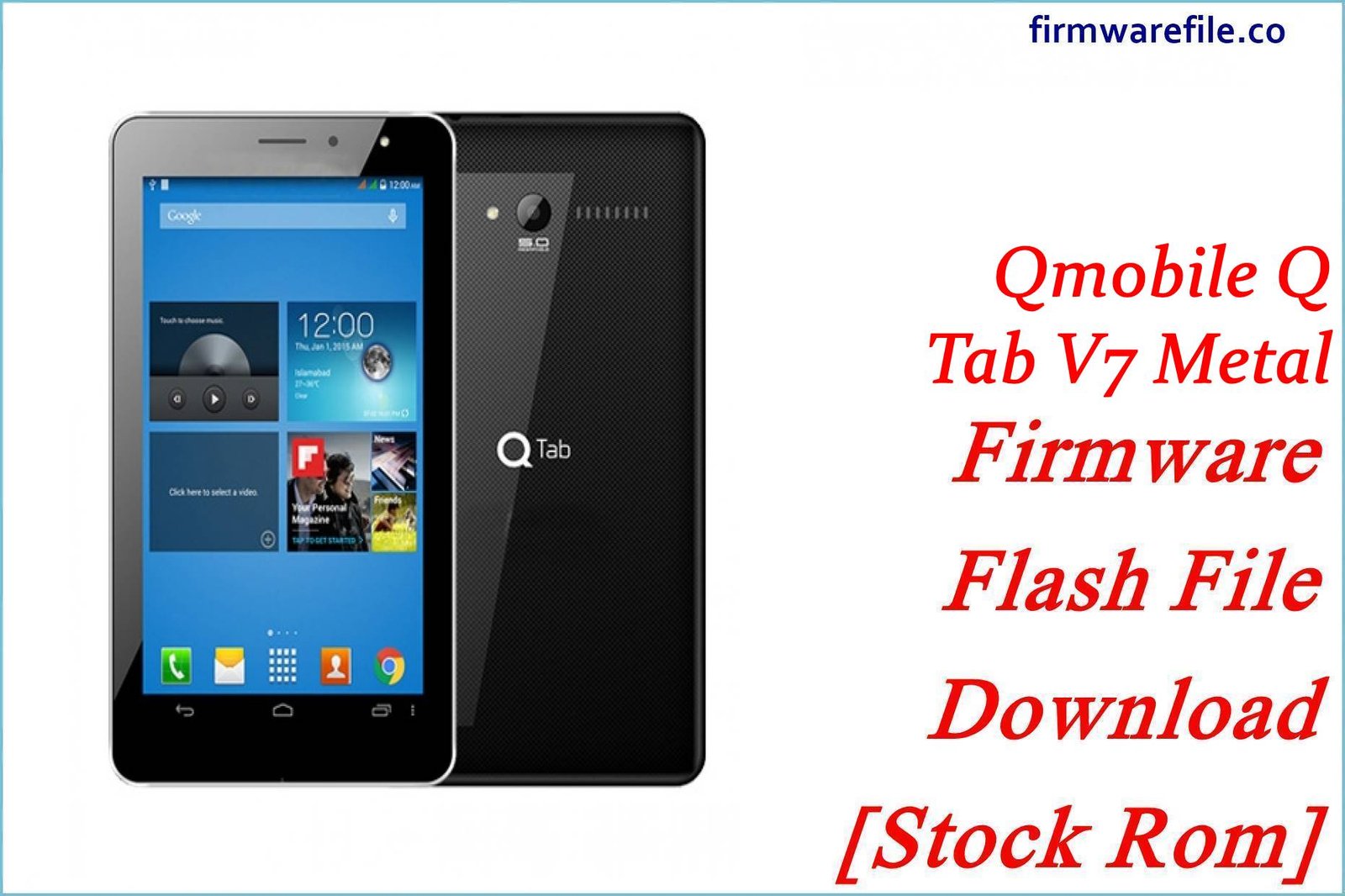 Qmobile QTab V7 Metal