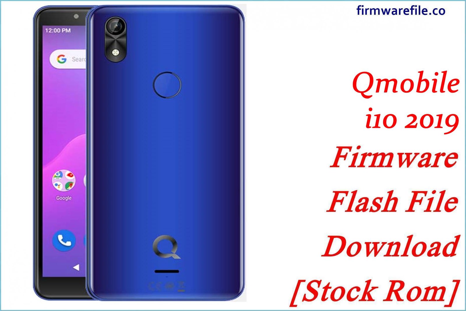 Qmobile i10 2019