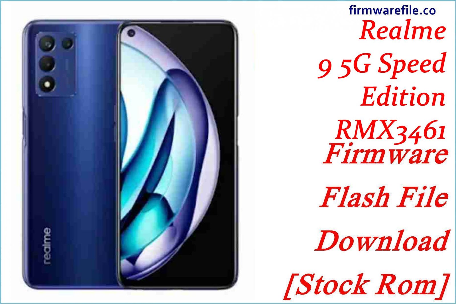 Realme 9 5G Speed Edition RMX3461
