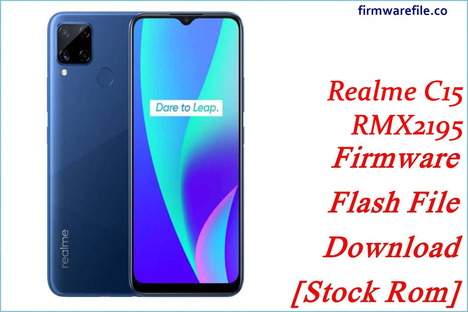 Realme C15 RMX2195