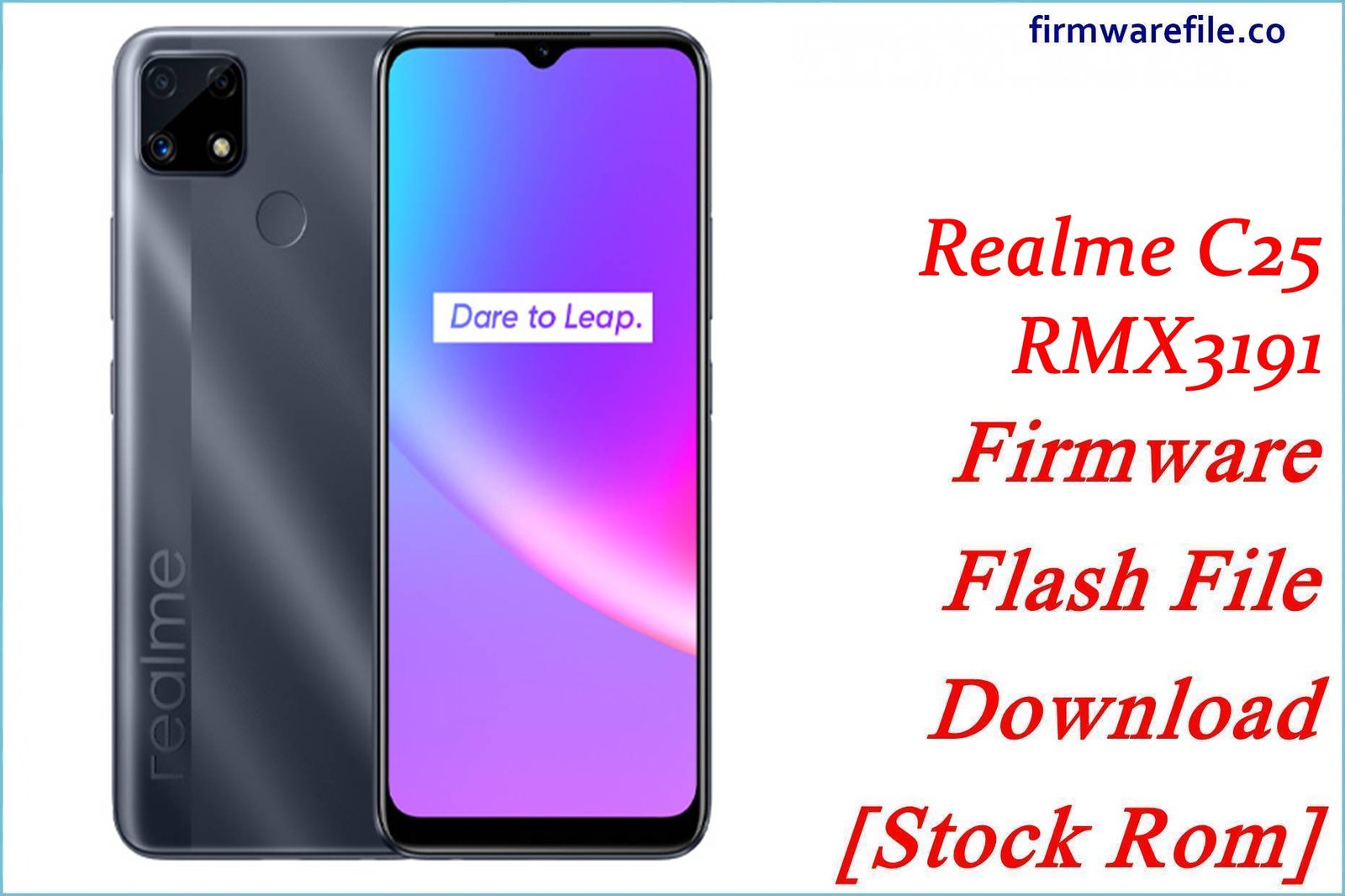 Realme C25 RMX3191