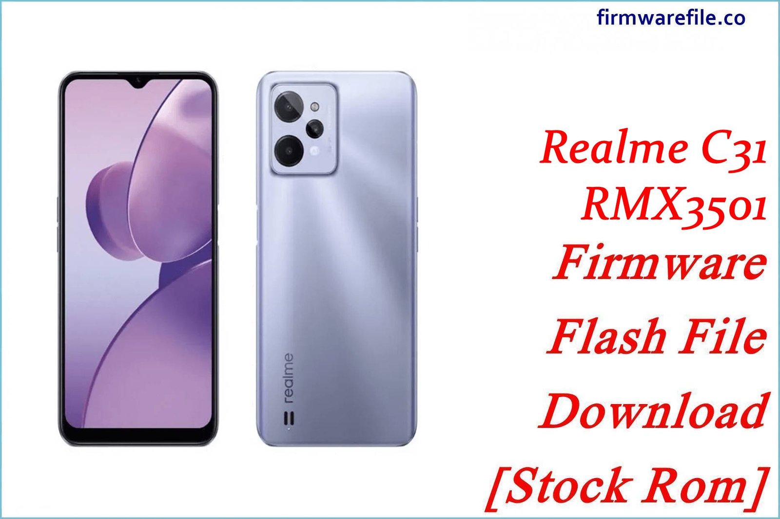 Realme C31 RMX3501