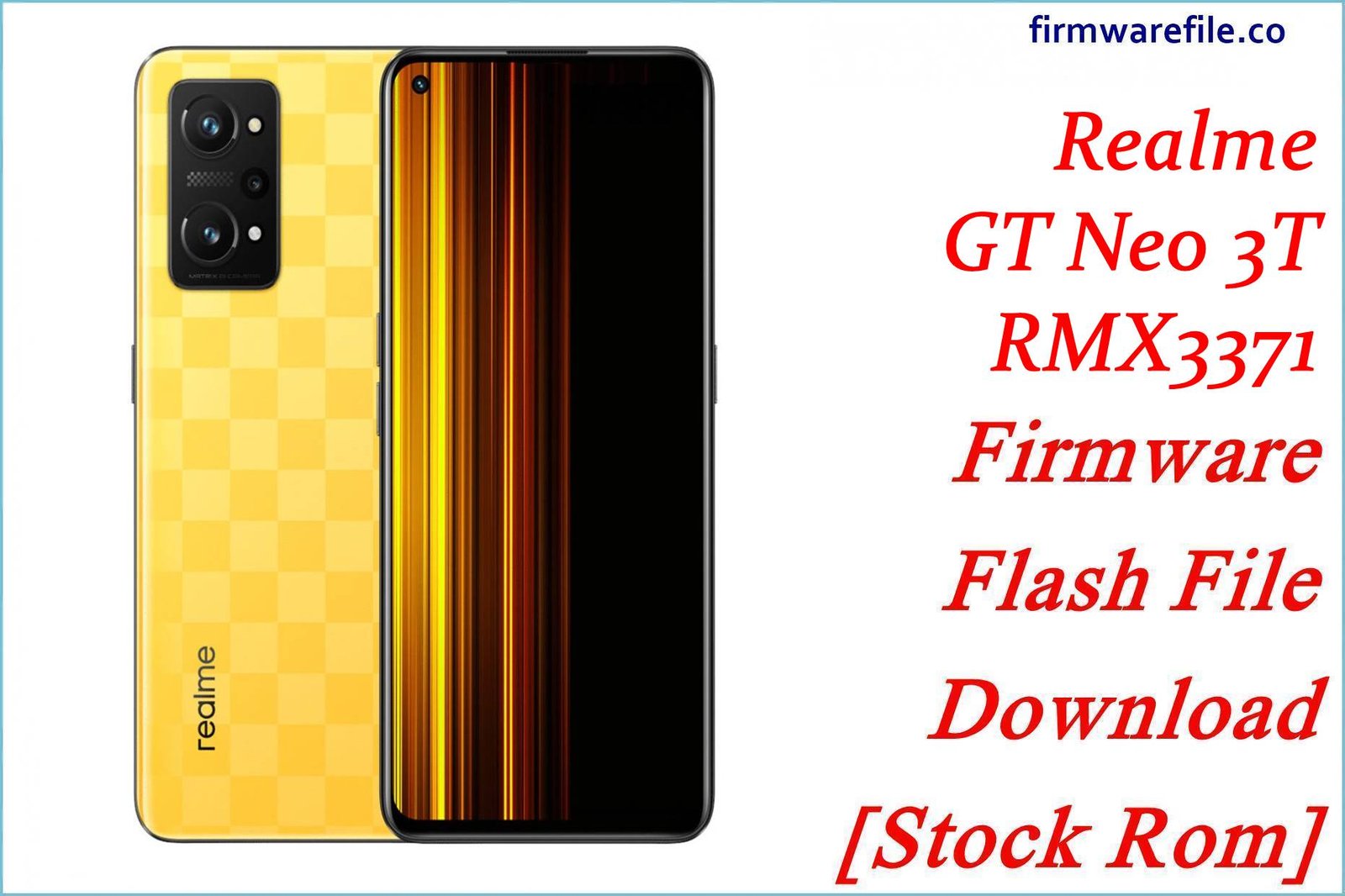 Realme GT Neo 3T RMX3371