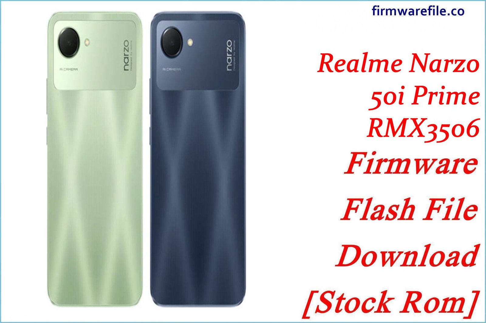 Realme Narzo 50i Prime RMX3506