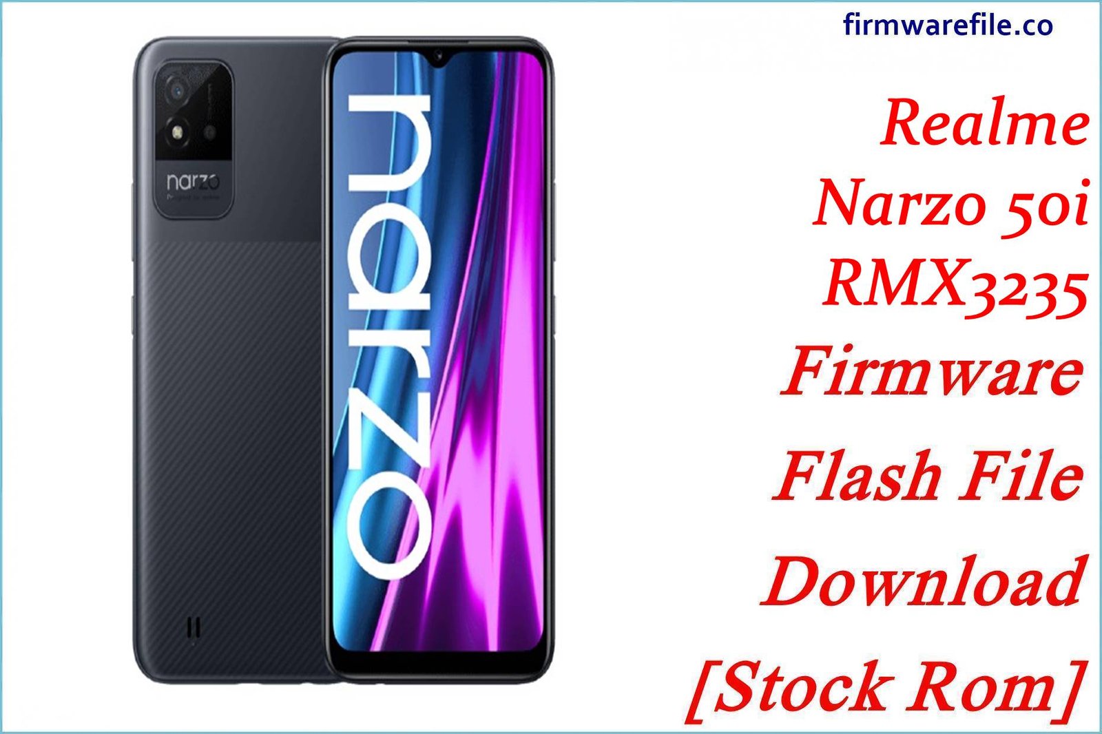 Realme Narzo 50i RMX3235