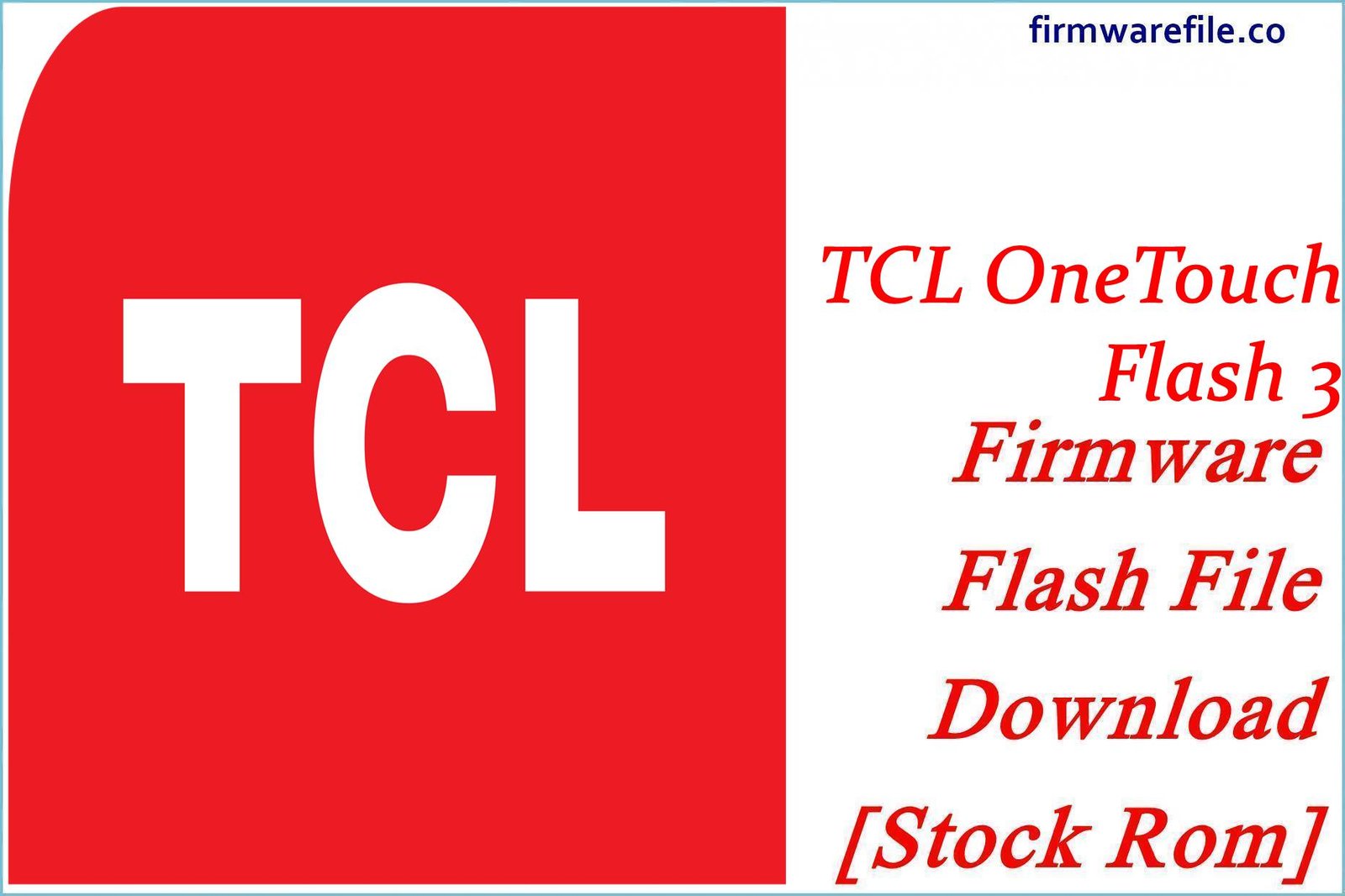 TCL OneTouch Flash 3