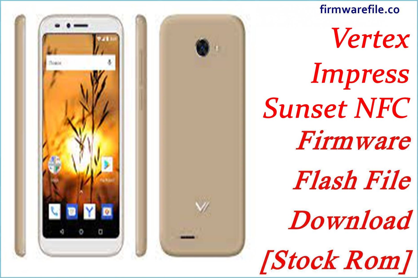 Vertex Impress Sunset NFC