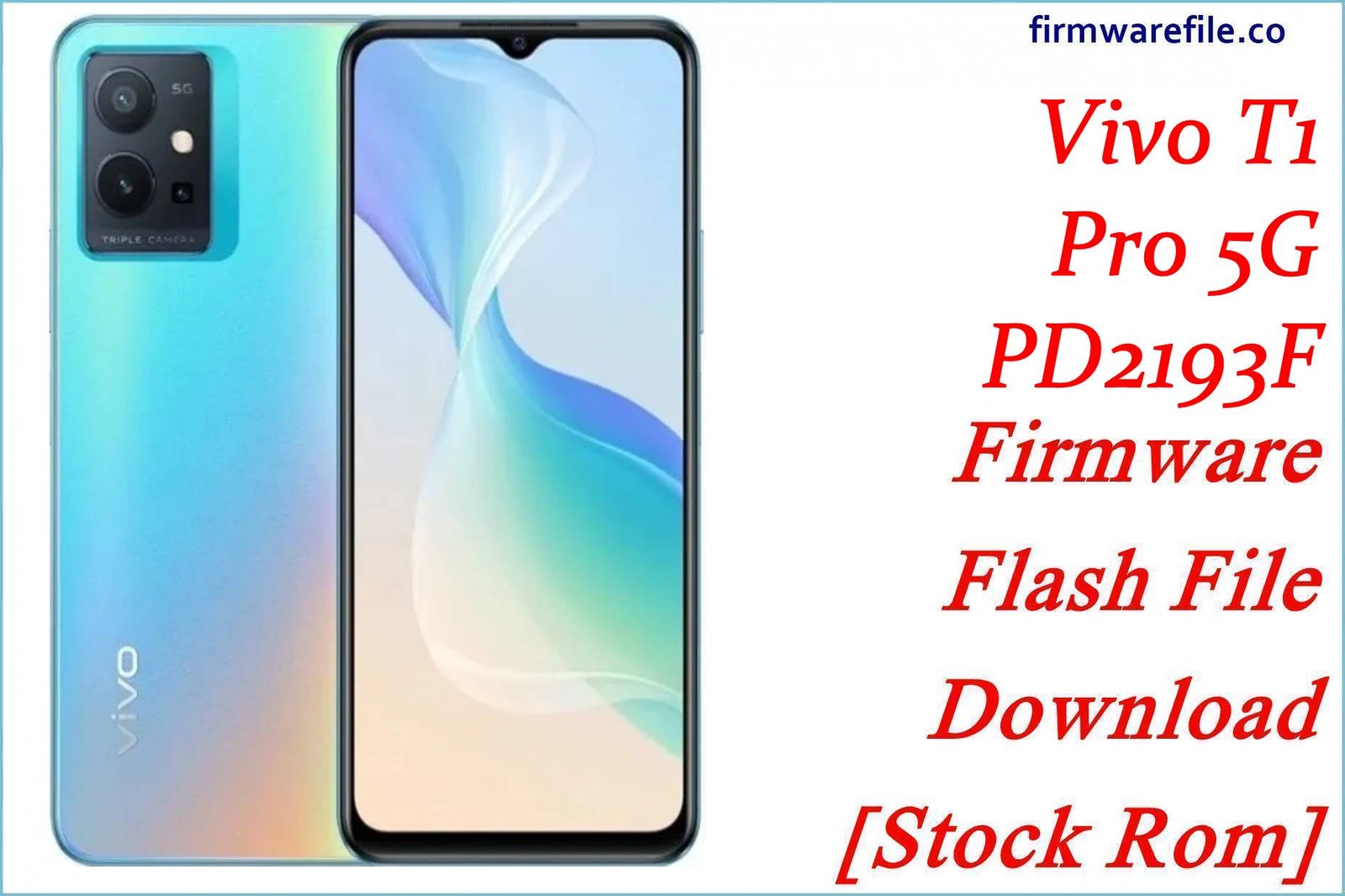 Vivo T1 Pro 5G PD2193F