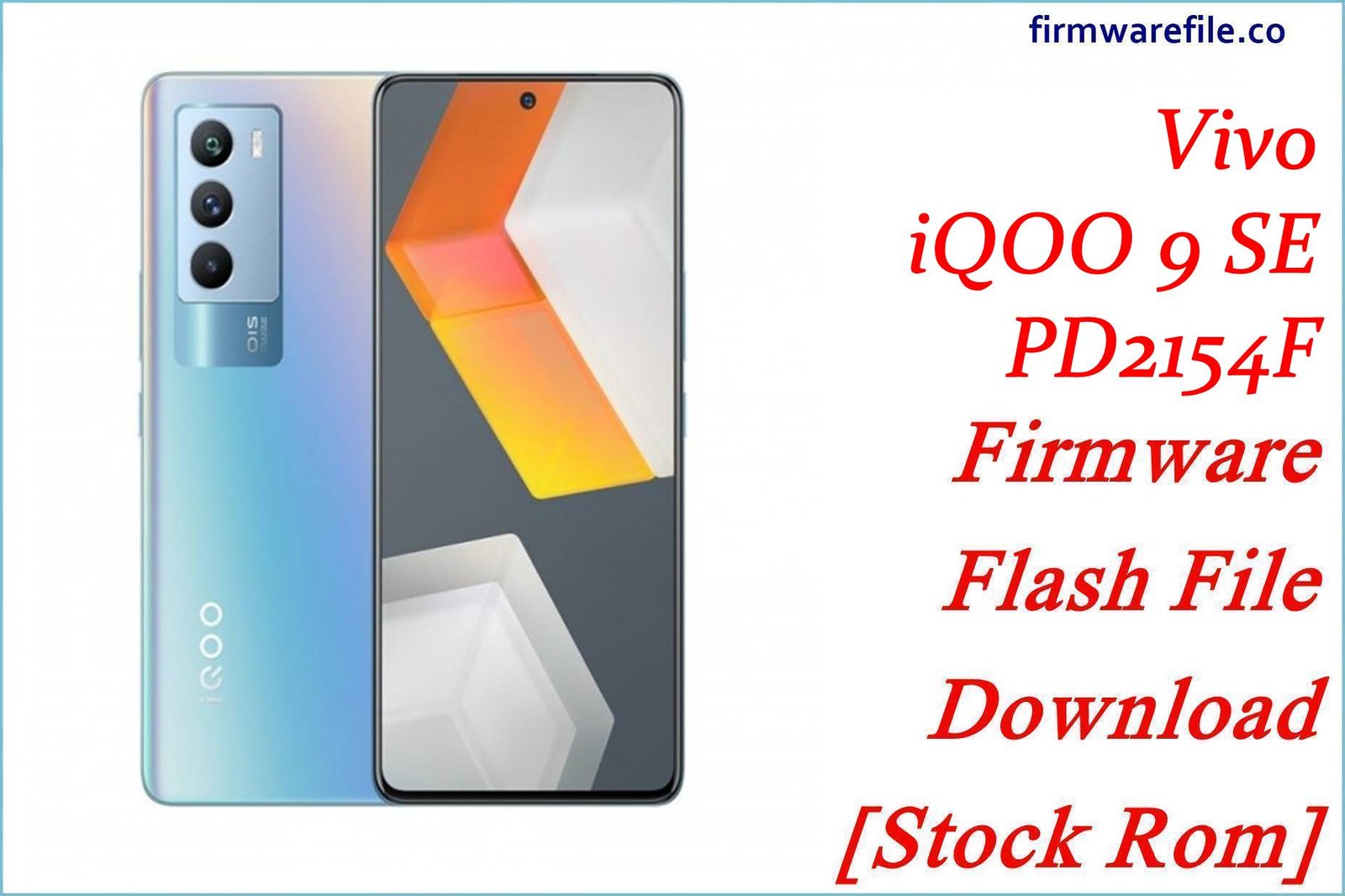 Vivo iQOO 9 SE PD2154F