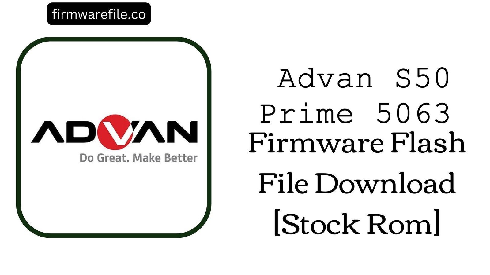Advan S50 Prime (5063)