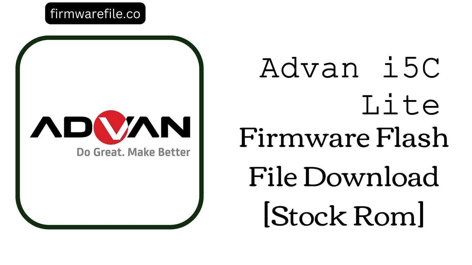 Advan i5C Lite