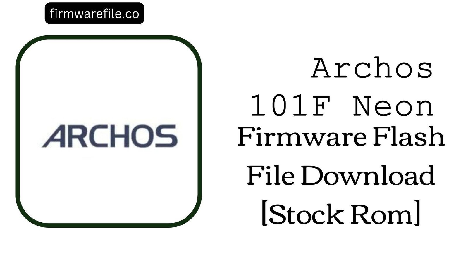 Archos 101F Neon