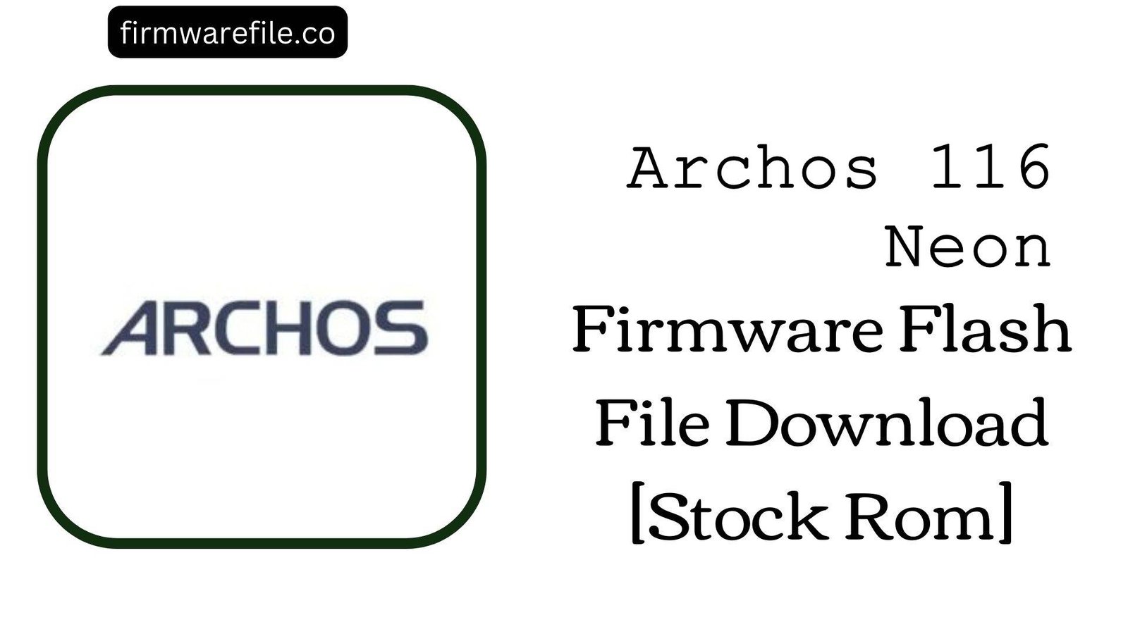 Archos 116 Neon