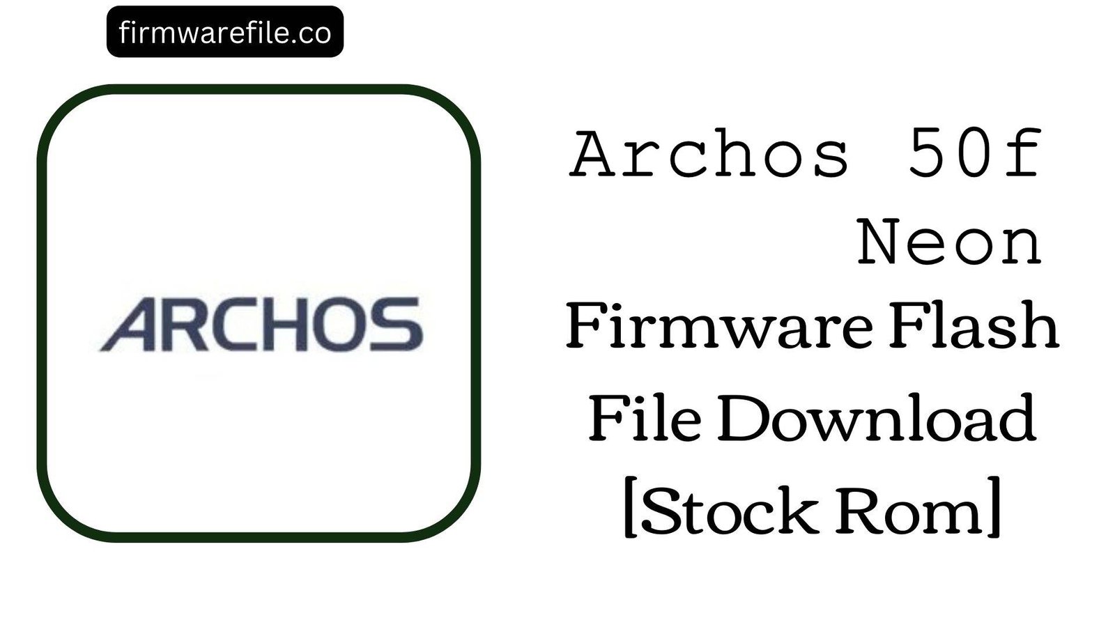 Archos 50f Neon