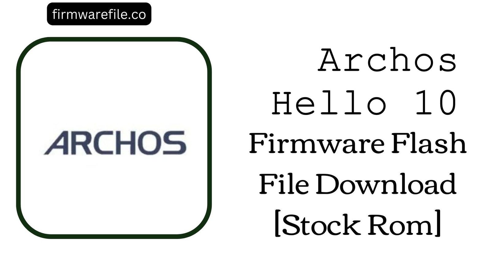 Archos Hello 10
