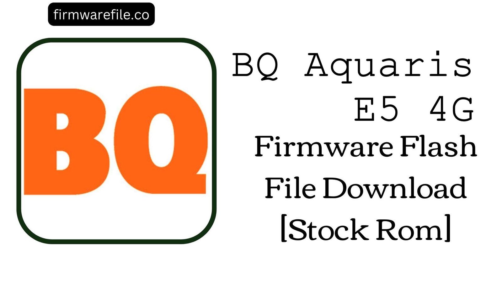 BQ Aquaris E5 4G