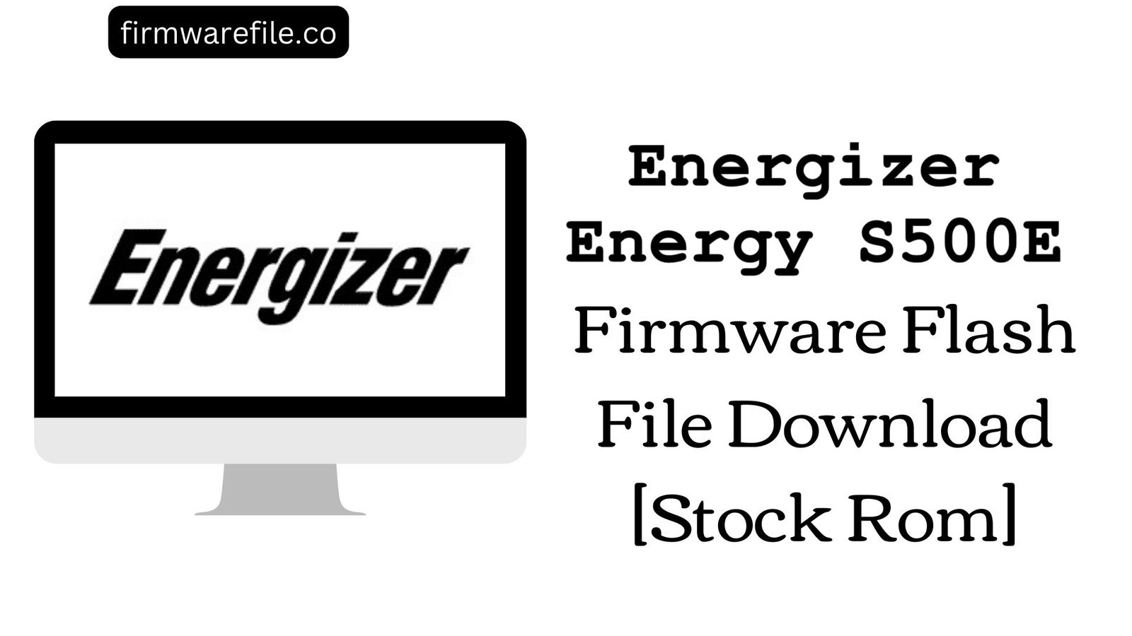 Energizer Energy S500E 1