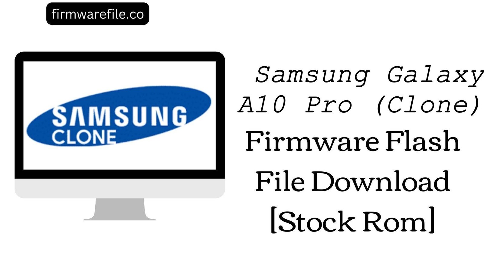 Samsung Galaxy A10 Pro Clone