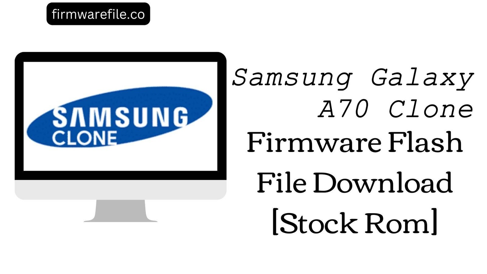 Samsung Galaxy A70 Clone