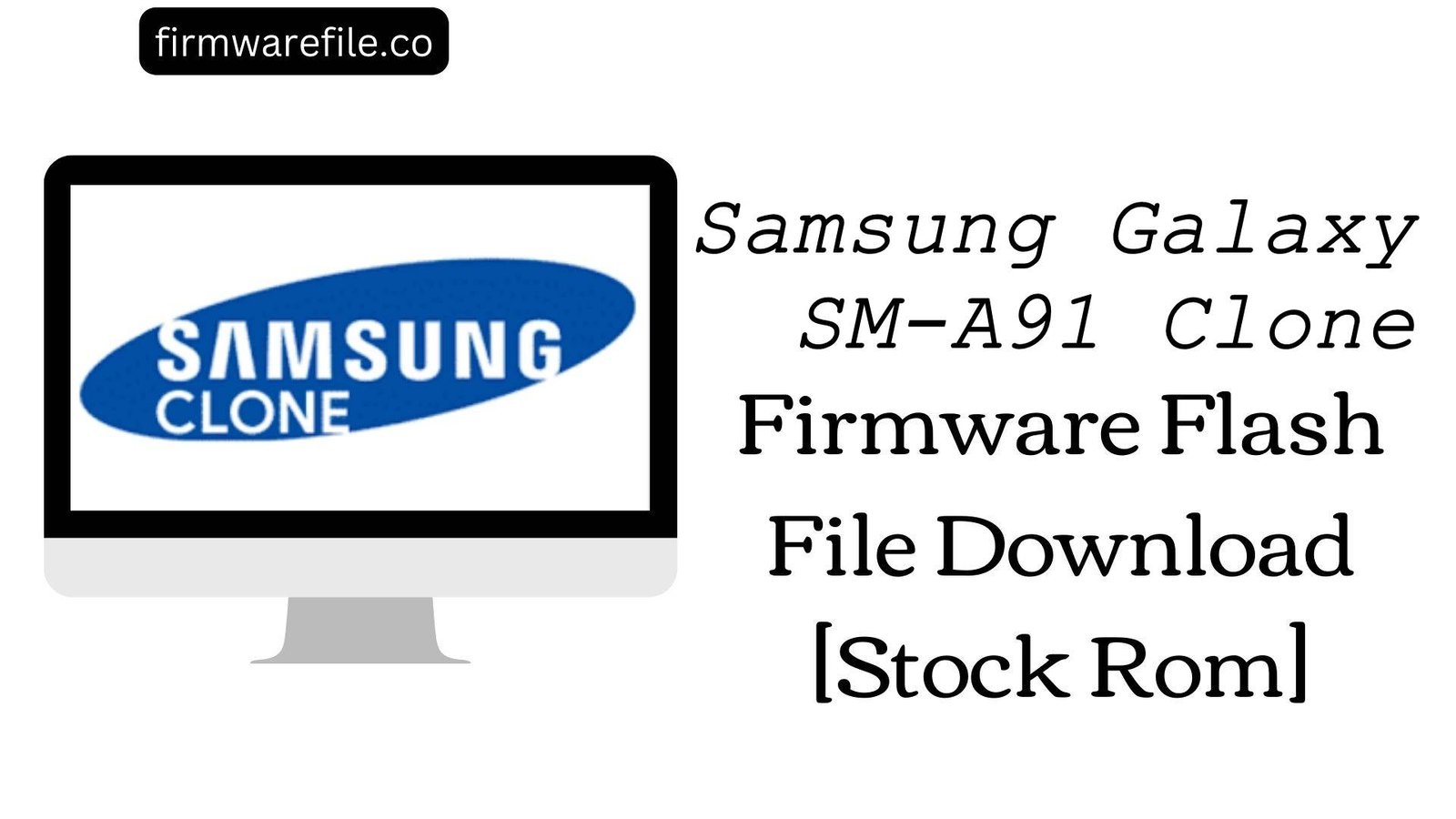 Samsung Galaxy SM A91 Clone