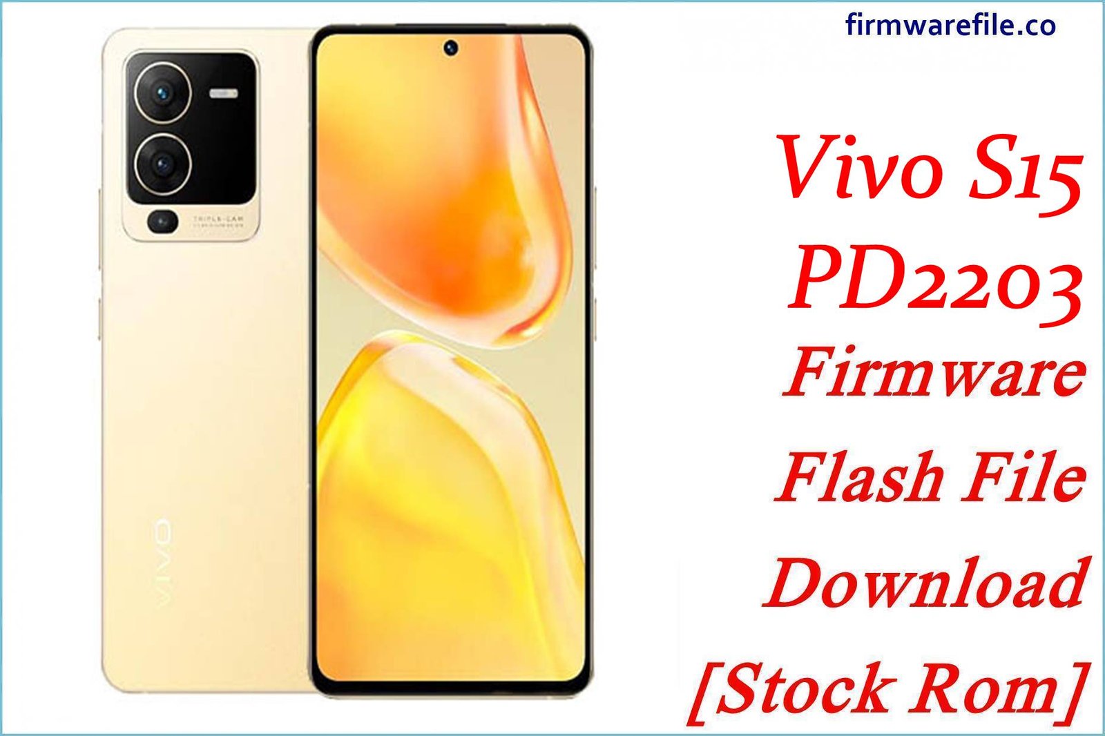 Vivo S15 PD2203