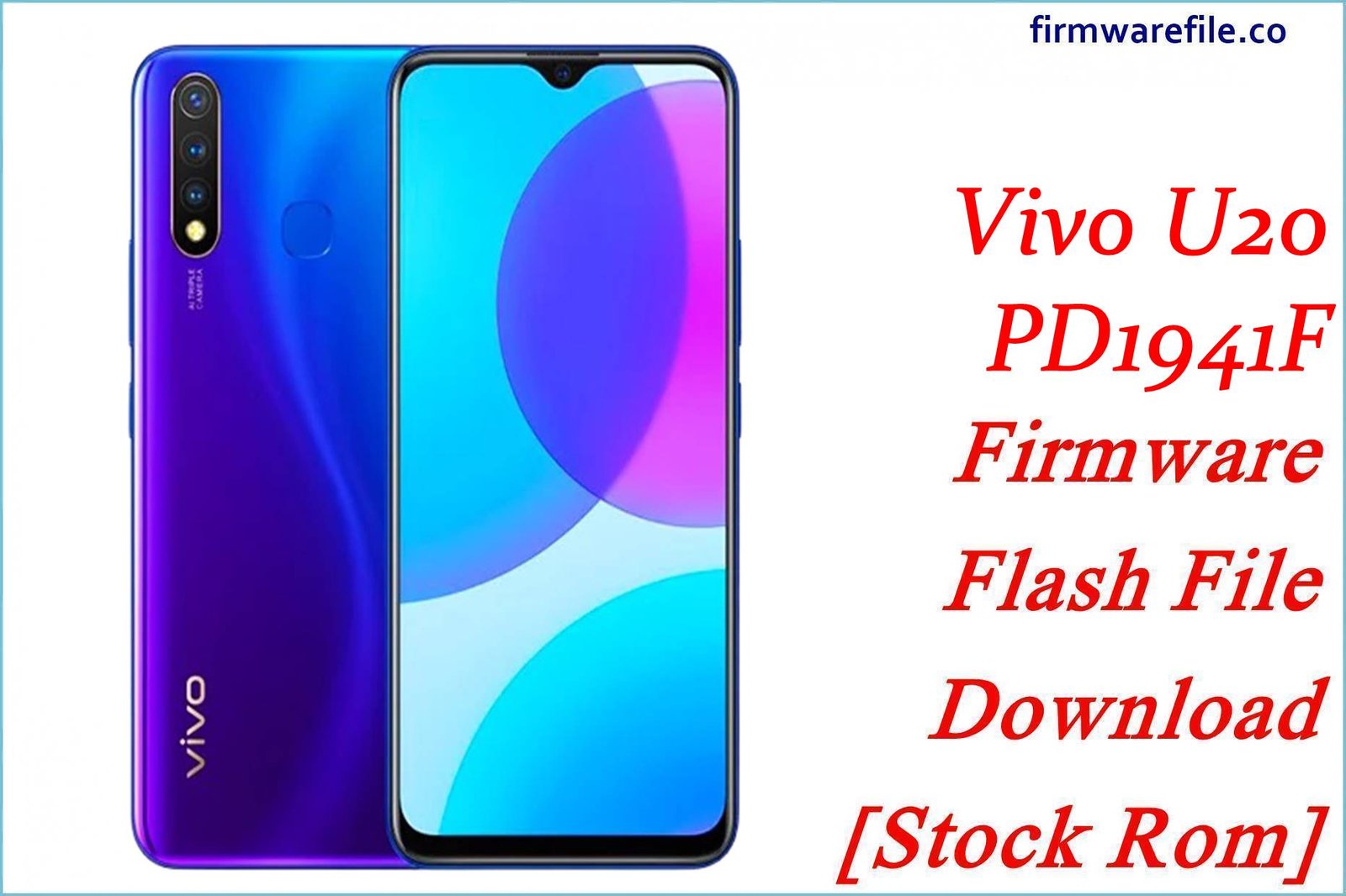 Vivo U20 PD1941F
