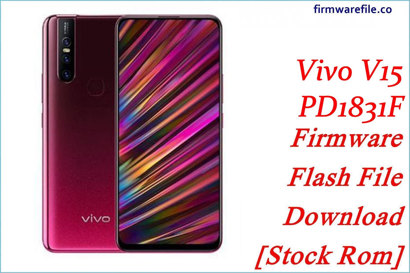 Vivo V15 PD1831F