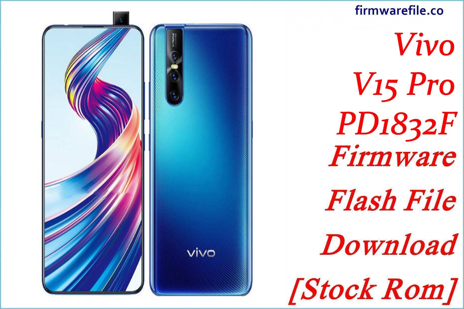 Vivo V15 Pro PD1832F