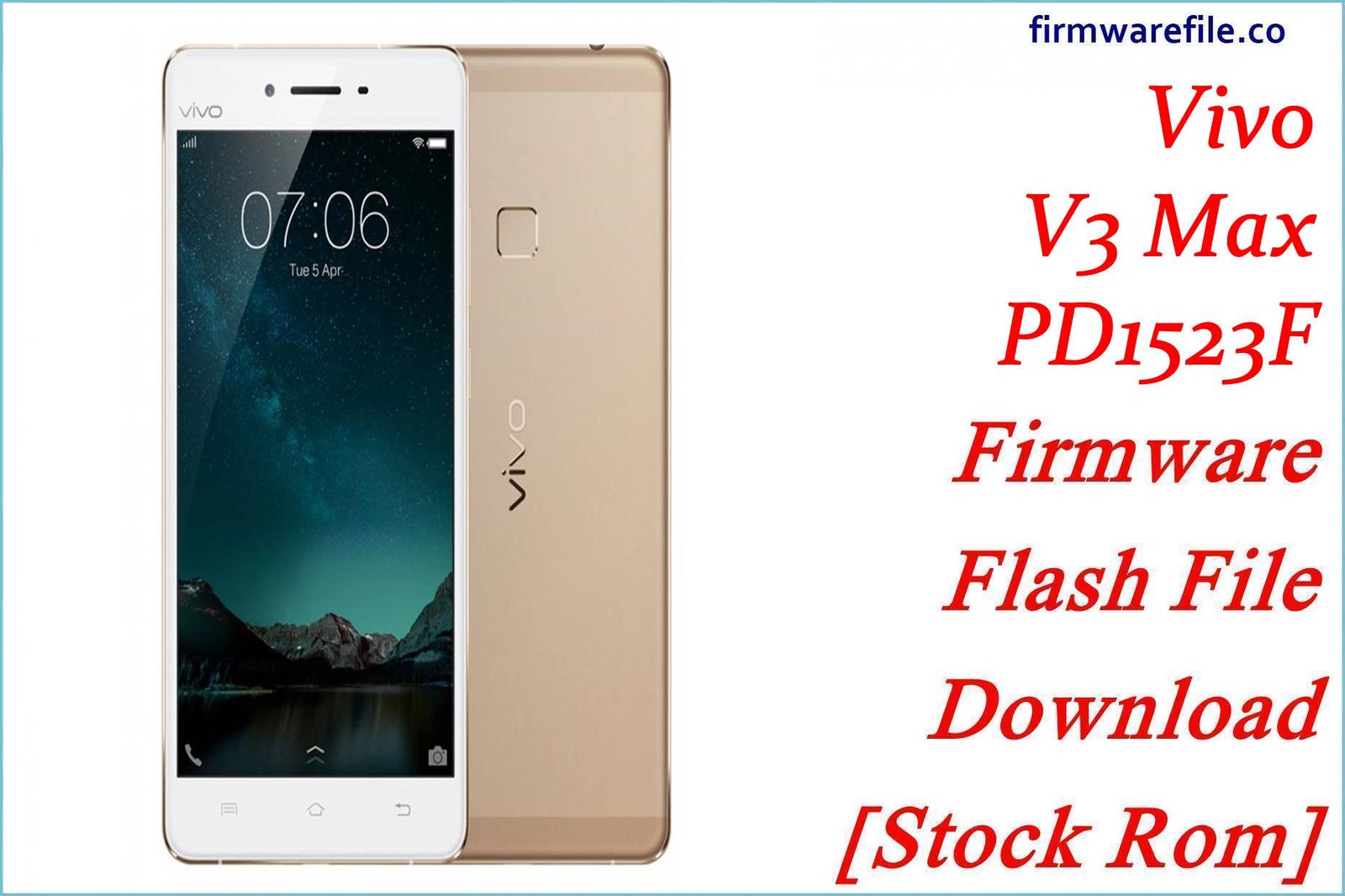 Vivo V3 Max PD1523F