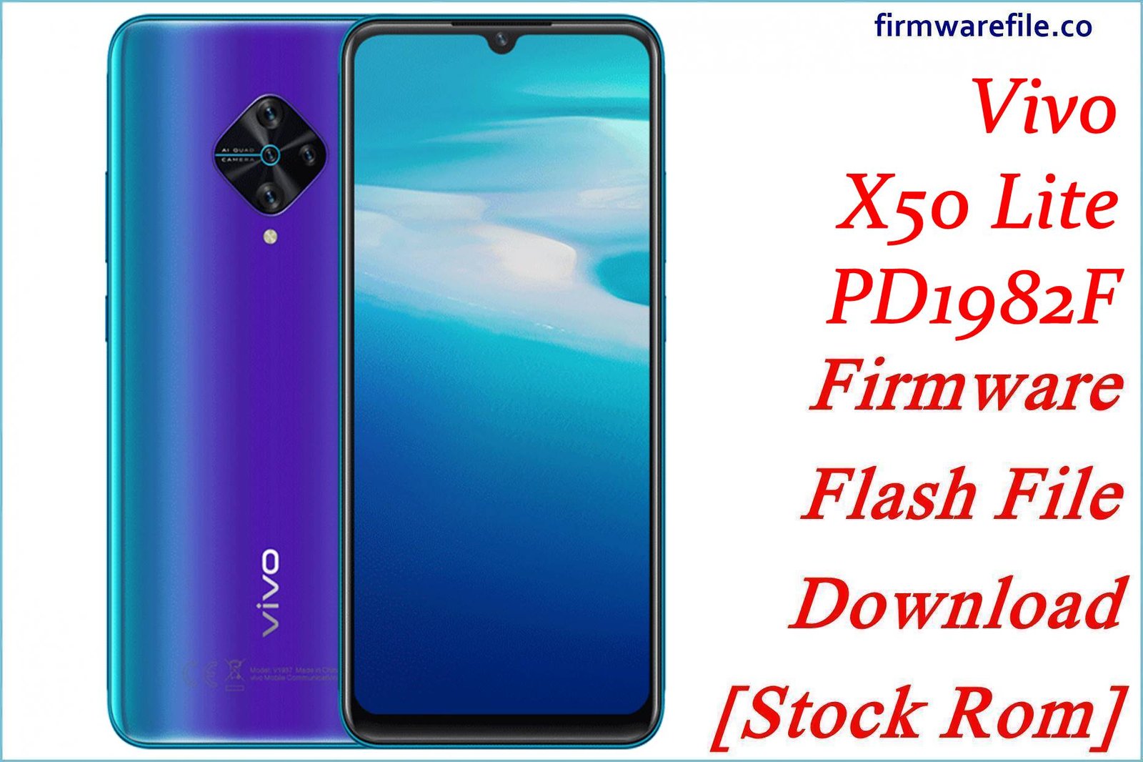 Vivo X50 Lite PD1982F