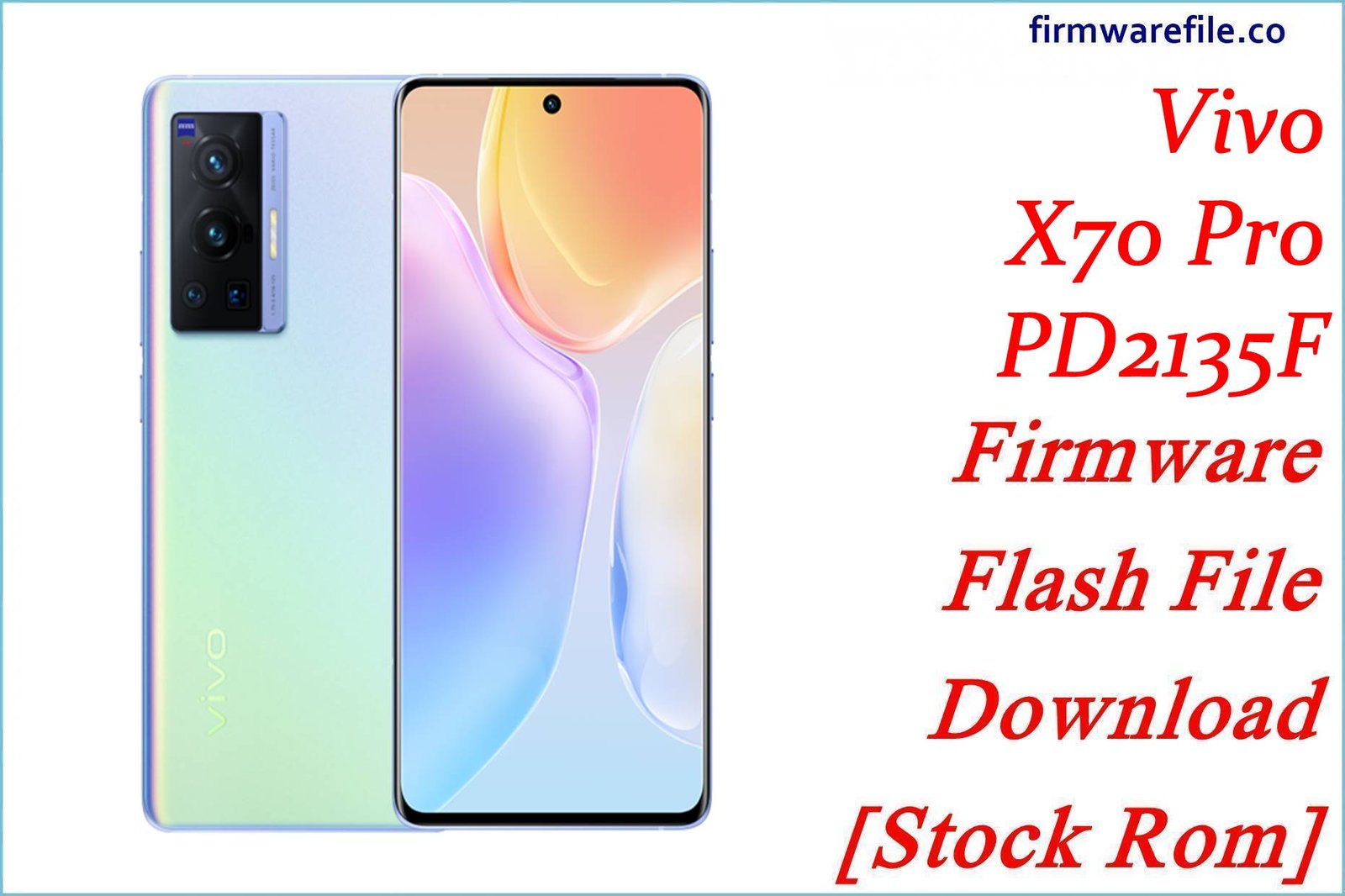 Vivo X70 Pro PD2135F