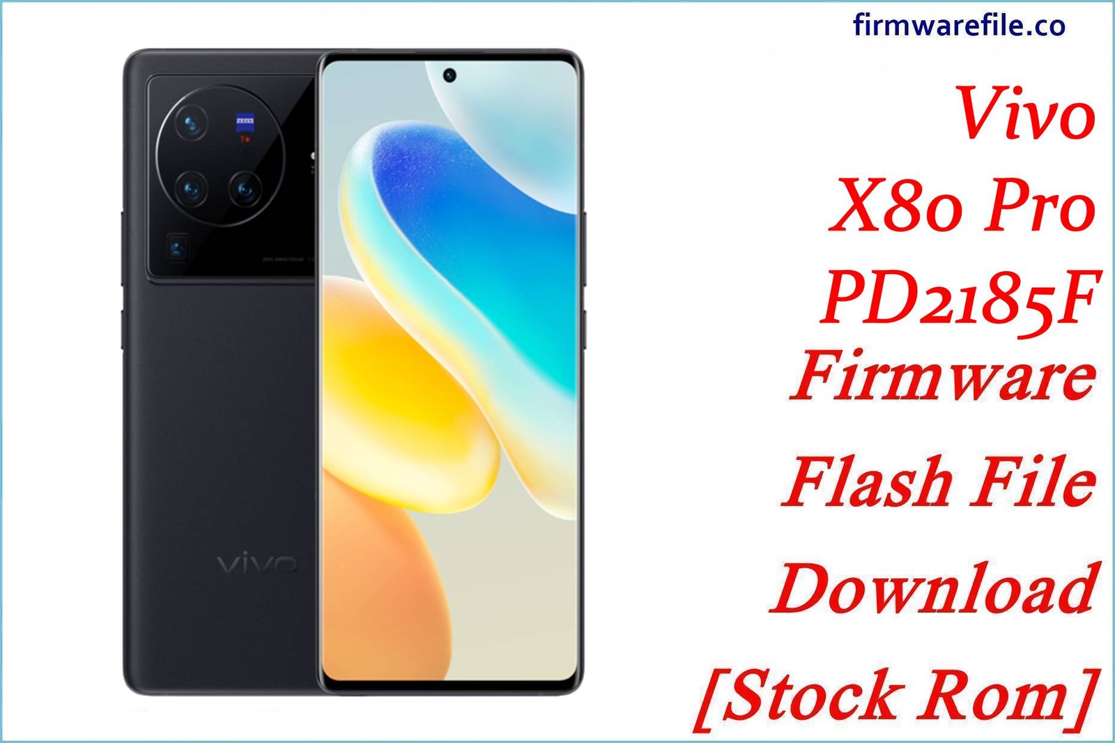 Vivo X80 Pro PD2185F
