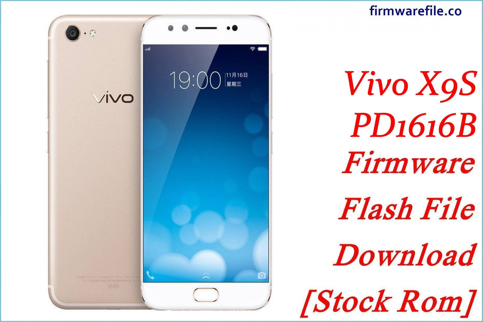 Vivo X9S PD1616B