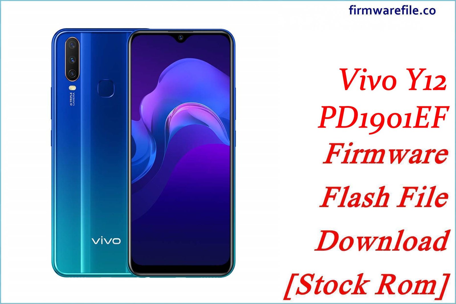 Vivo Y12 PD1901EF