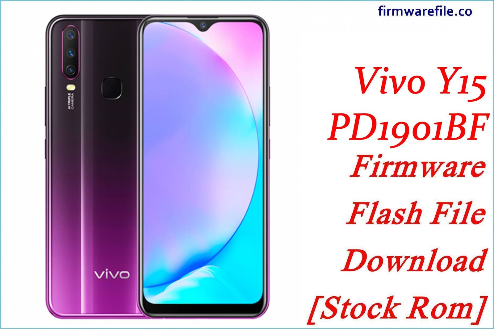 Vivo Y15 PD1901BF