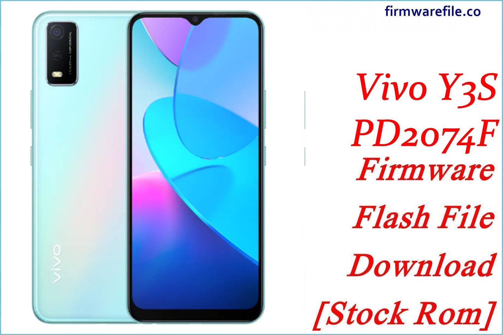 Vivo Y3S PD2074F